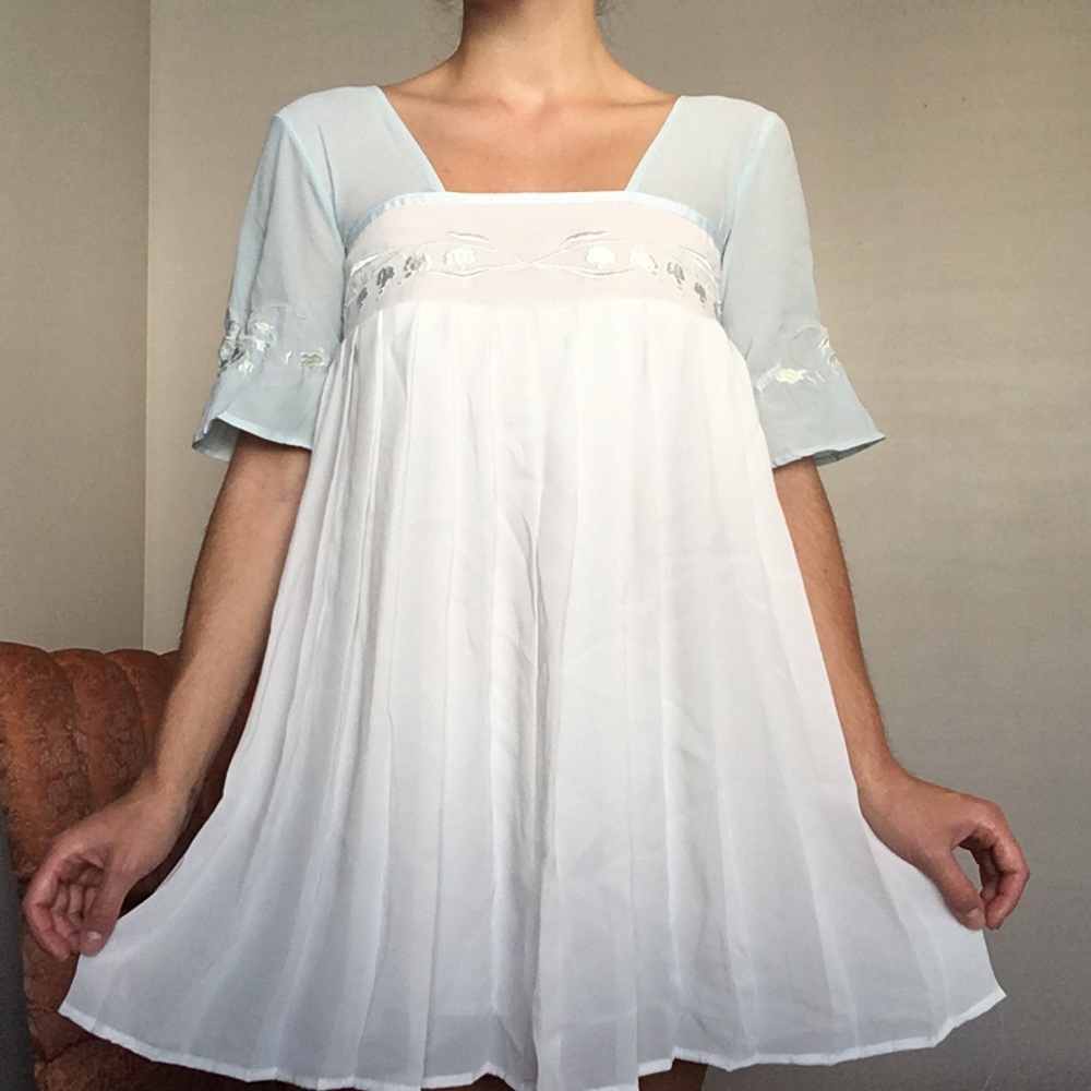 Embroidered dress